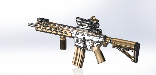 SIG MCX VIRTUS建模模型缩略图